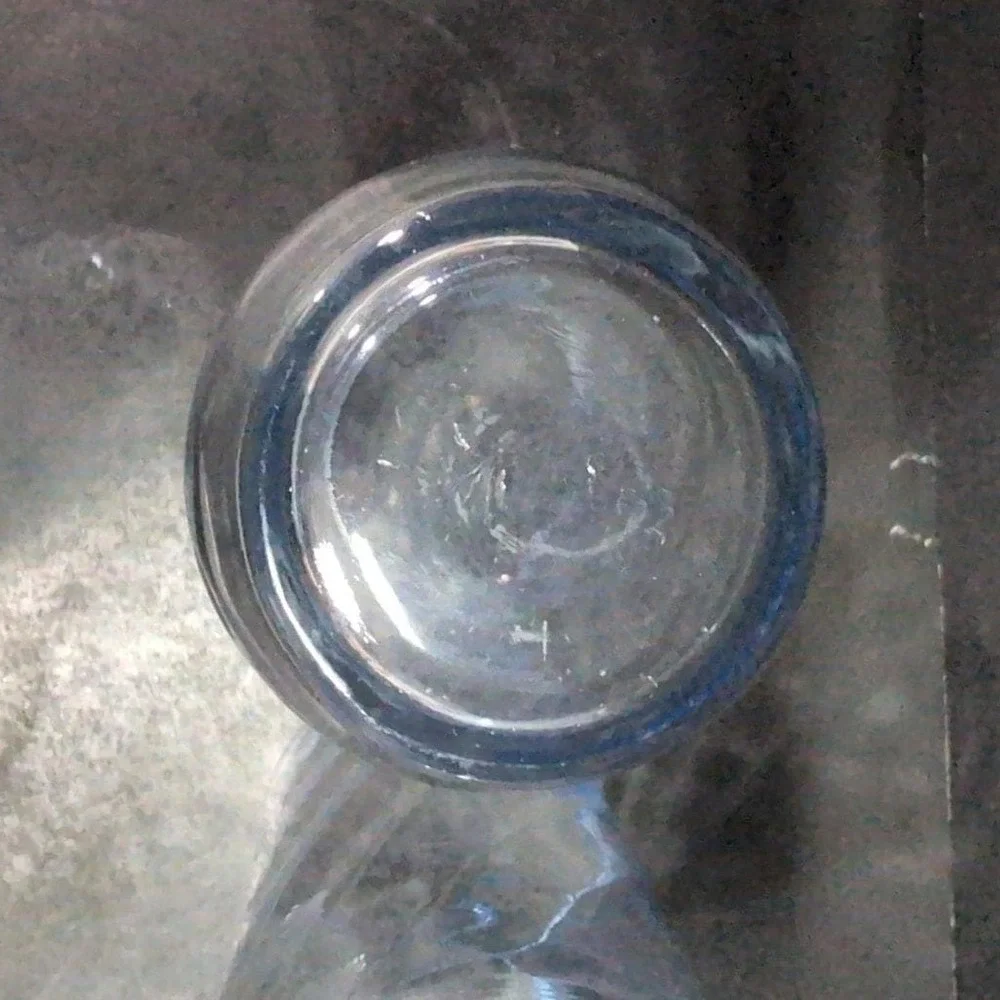 Libbey Optic Swirl Blue Coolers,‎ Set of 2, Vintage 16oz Tumblers, Drinkware